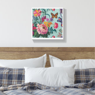 Impressão Em Tela wallart de flores