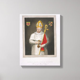 Impressão Em Tela Walter de Merton (d.1277), após uma pintura no
