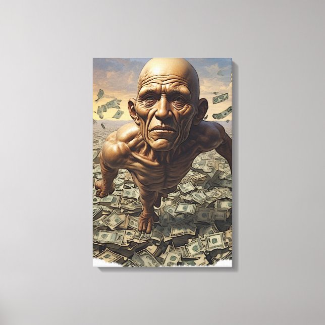 Impressão Em Tela Wandering Through Life  (Frente)