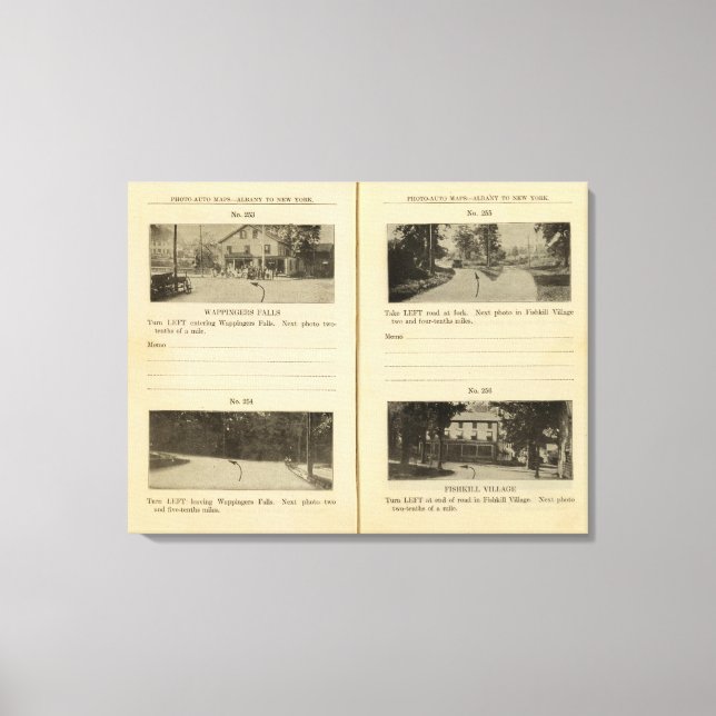 Impressão Em Tela Wappingers cai na vila Fishkill (Frente)