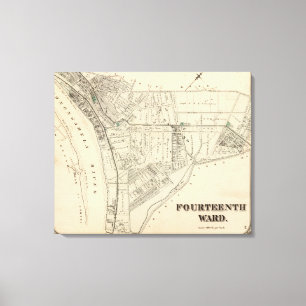 Impressão Em Tela Ward 14 de Pittsburgh, Pensilvânia 2