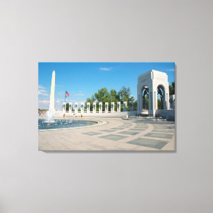 Impressão Em Tela Washington, DC, Memorial Nacional da Segunda Guerr