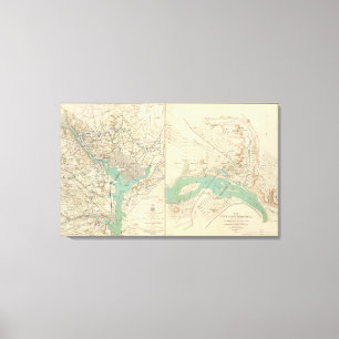 Impressão Em Tela Washington, Richmond