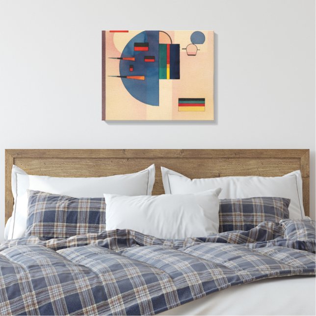 Impressão Em Tela Wassily Kandinsky - Acalmado (Insitu(Quarto))