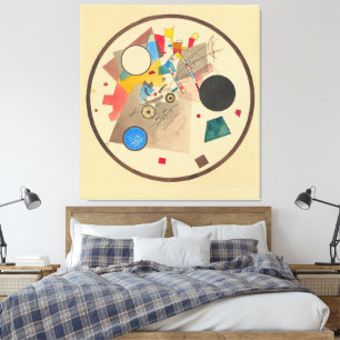 Impressão Em Tela Wassily Kandinsky - Círculo de Luz