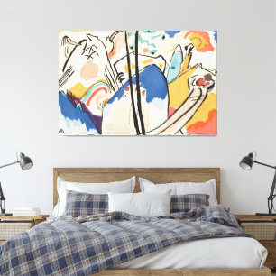 Impressão Em Tela Wassily Kandinsky - Der Blaue Reiter