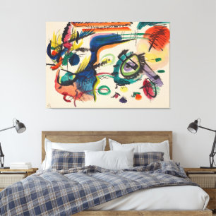 Impressão Em Tela Wassily Kandinsky - Rascunho para 'Composição II'