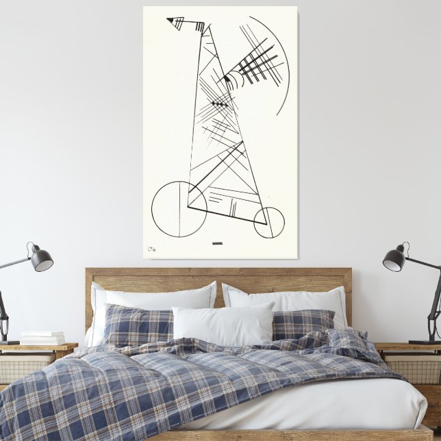 Impressão Em Tela Wassily Kandinsky - Sem Título (1930) (Insitu(Quarto))