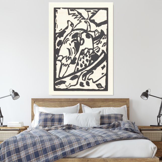 Impressão Em Tela Wassily Kandinsky - Sons (Insitu(Quarto))