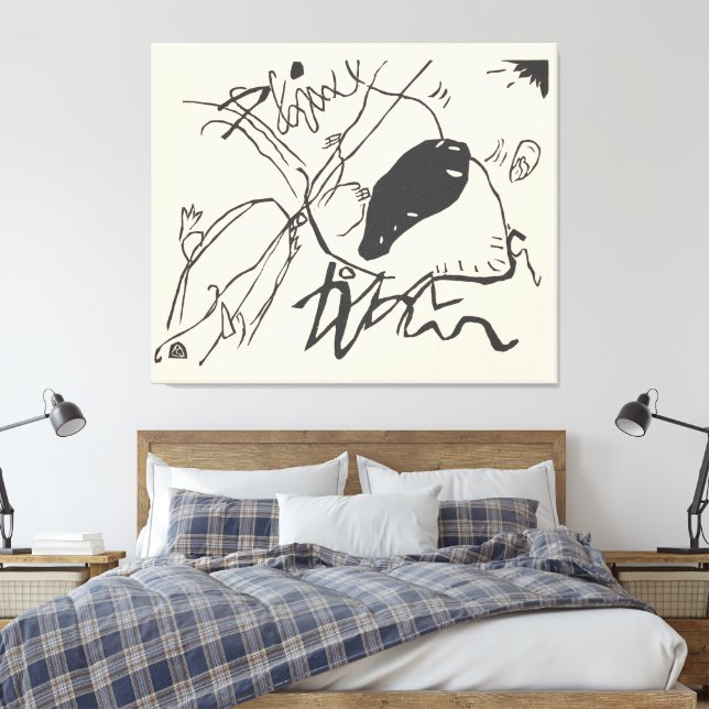 Impressão Em Tela Wassily Kandinsky - Sons  (Insitu(Quarto))