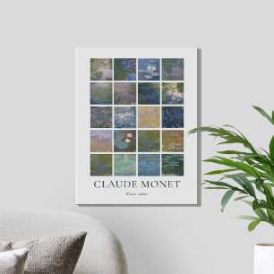 Impressão Em Tela Water Lily Claude Monet