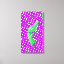 Impressão Em Tela Water pistol toy Wasserpistole Spielzeug photo art