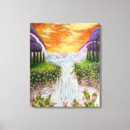 Impressão Em Tela Waterfall