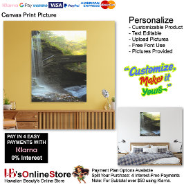 Impressão Em Tela Waterfall Nature Relax Casa, Imagem 6