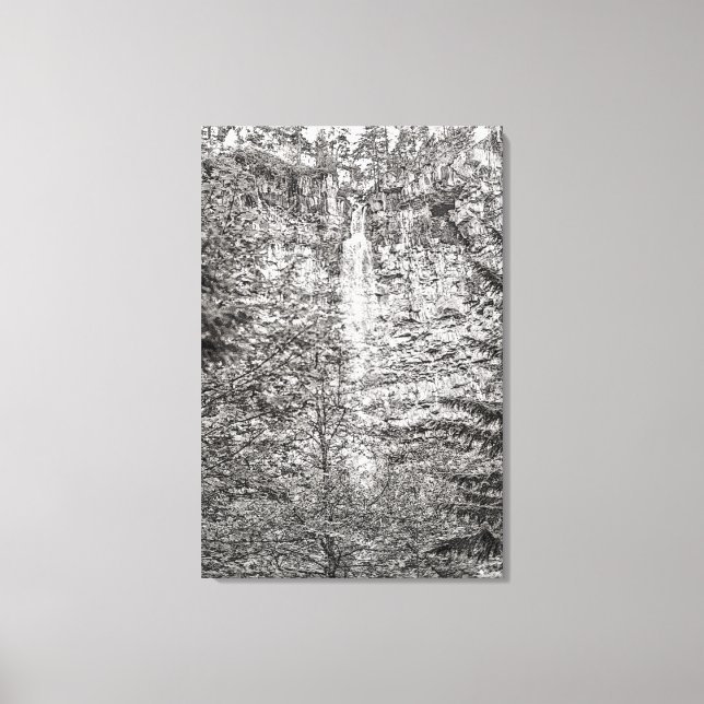 Impressão Em Tela Watson Falls (Frente)