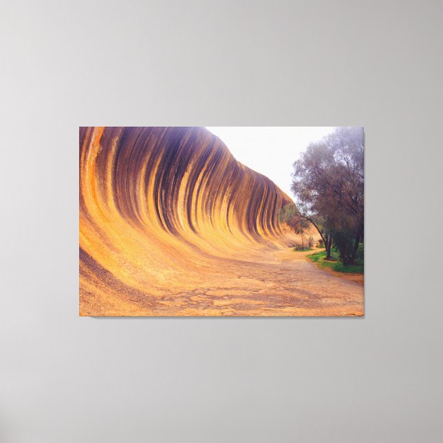 Impressão Em Tela WAVE ROCK 32x48 (Frente)