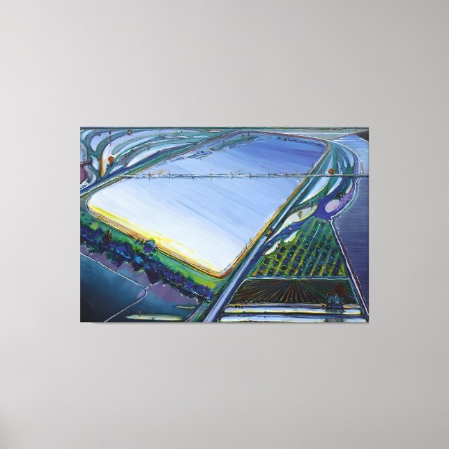 Impressão Em Tela Wayne Thiebaud art painting (Frente)