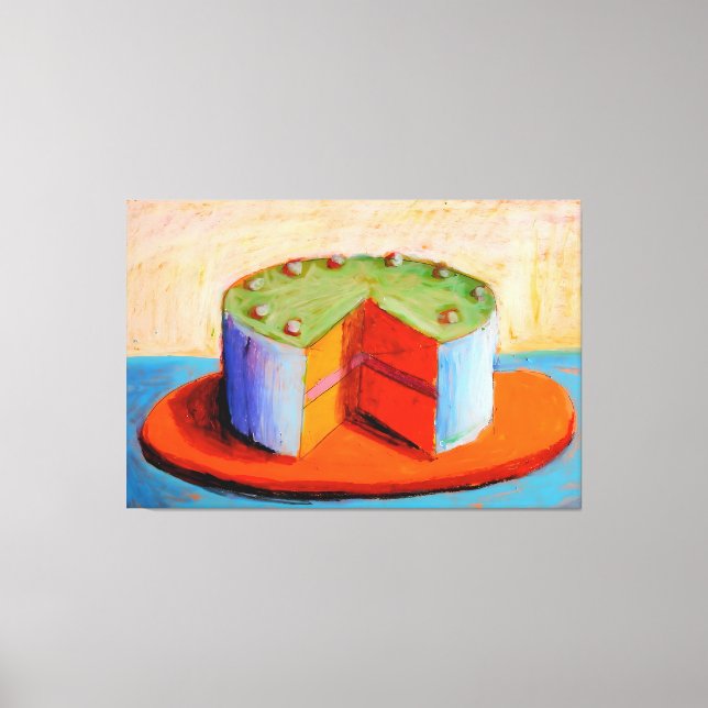 Impressão Em Tela Wayne Thiebaud art style (Frente)