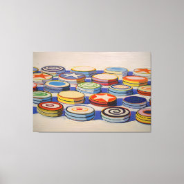 Impressão Em Tela Wayne Thiebaud art style