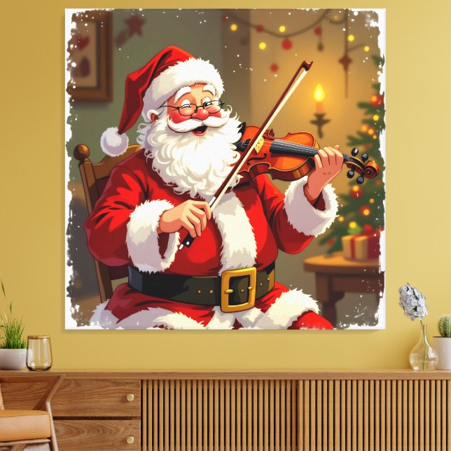 Impressão Em Tela „Weihnachtliche Harmonie“ (Insitu(Sala de estar))