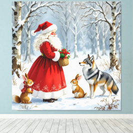 Impressão Em Tela „Weihnachtliche Harmonie“