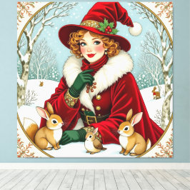 Impressão Em Tela „Weihnachtliche Harmonie“