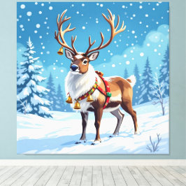 Impressão Em Tela „Weihnachtliche Harmonie“