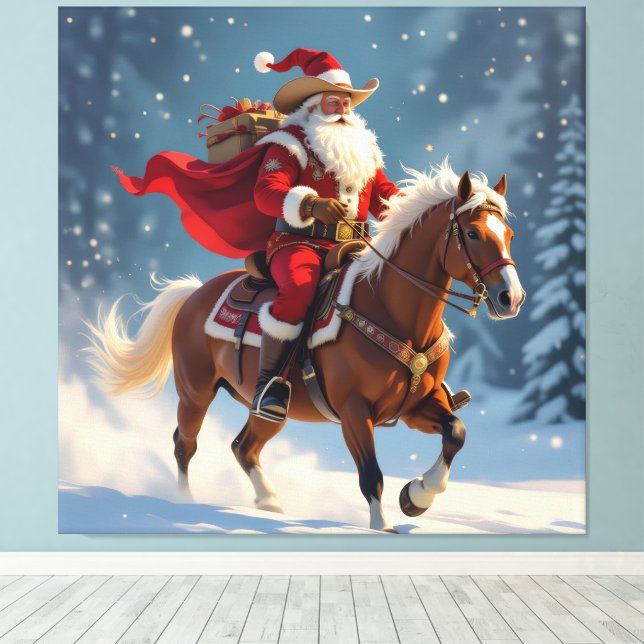 Impressão Em Tela „Weihnachtliche Harmonie“ (Insitu(piso de madeira))