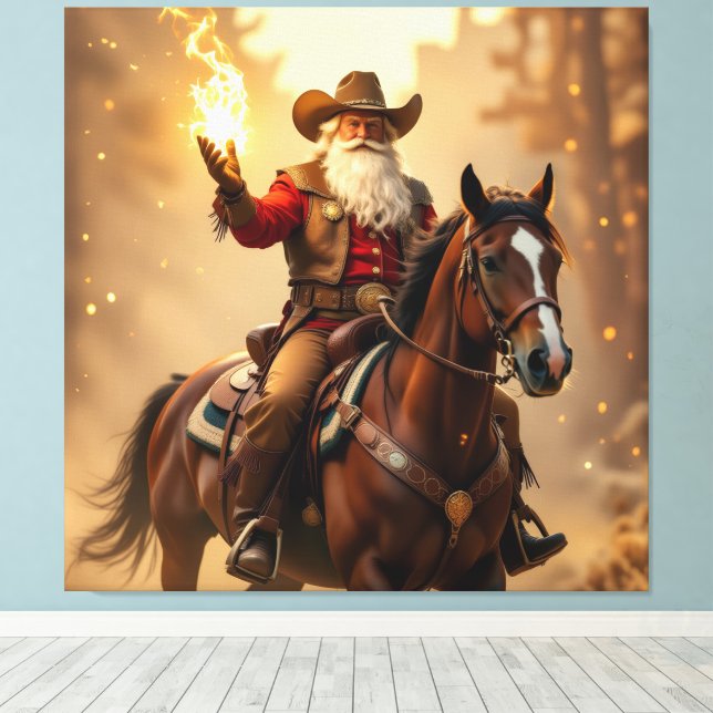 Impressão Em Tela „Weihnachtliche Harmonie“ (Insitu(piso de madeira))