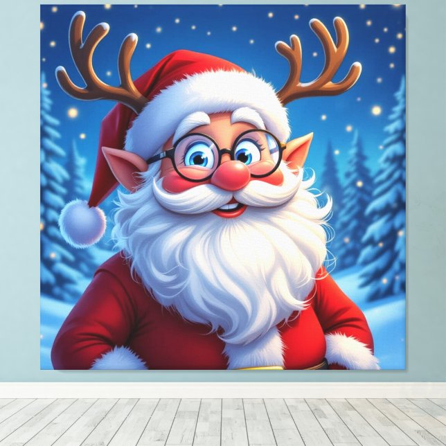 Impressão Em Tela „Weihnachtliche Harmonie“ (Insitu(piso de madeira))