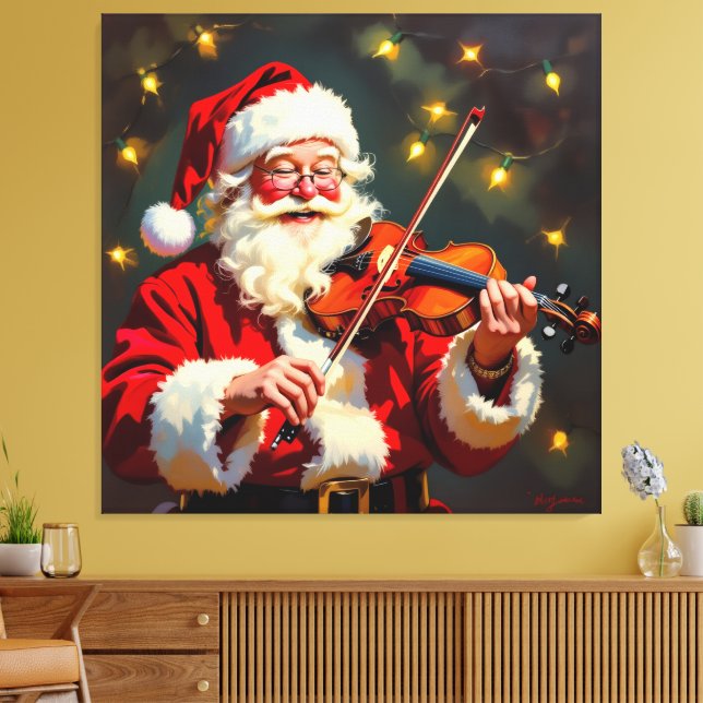 Impressão Em Tela „Weihnachtliche Harmonie“ (Insitu(Sala de estar))