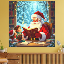 Impressão Em Tela „Weihnachtliche Harmonie“