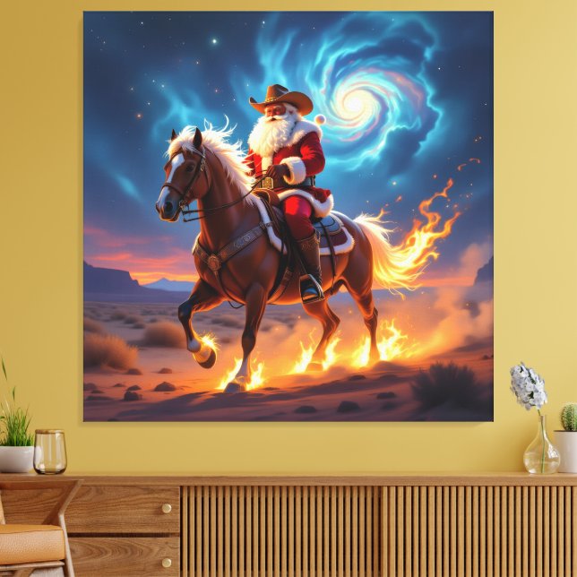 Impressão Em Tela „Weihnachtliche Harmonie“ (Insitu(Sala de estar))