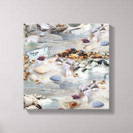 Impressão Em Tela Welcome to the Seaside