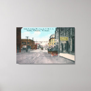 Impressão Em Tela Western View da Holly Street, do YMCA Bldg