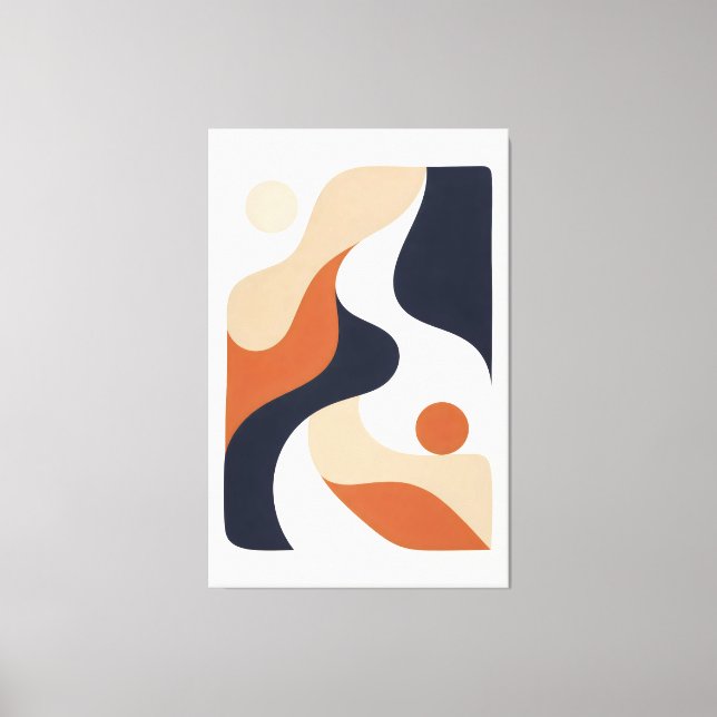 Impressão Em Tela Where the Line Softens (Frente)