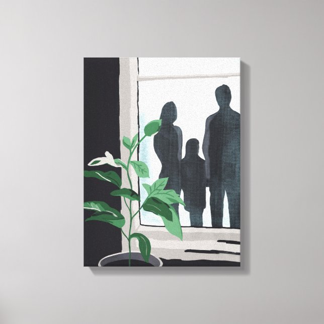 Impressão Em Tela Where We Grew I – Family and Growth (Frente)