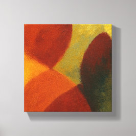Impressão Em Tela Whispers in the Web Square Color Block