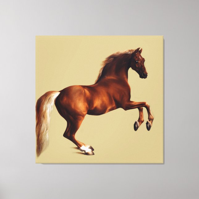 Impressão Em Tela Whistlejacket horse by George Stubbs (Frente)