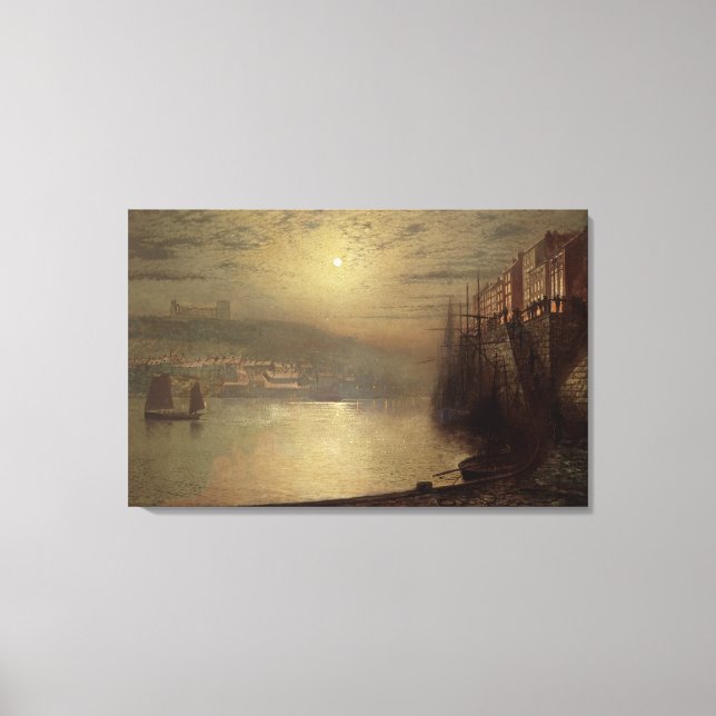 Impressão Em Tela Whitby (óleo na canvas) (Frente)