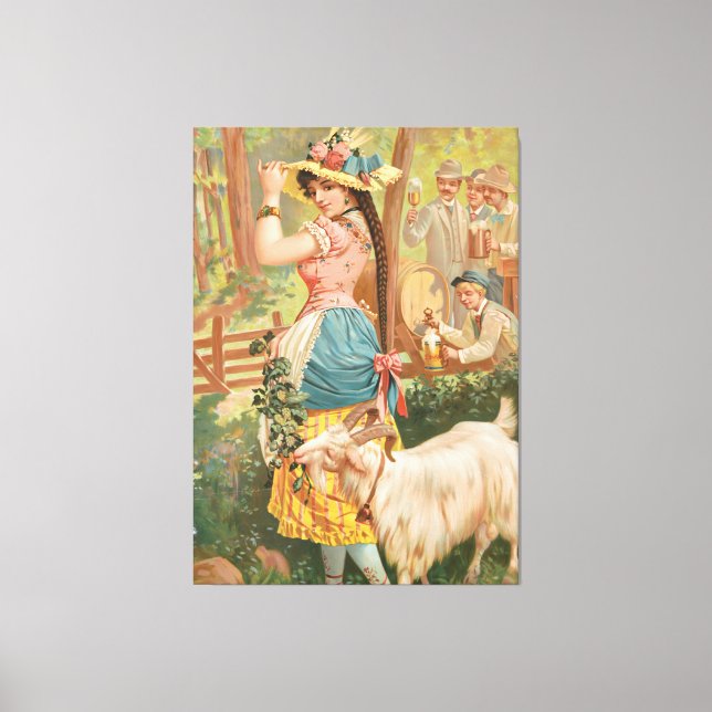 Impressão Em Tela White Bock (1889) por Henry Jerome Schile (Frente)