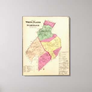 Impressão Em Tela White Plains, cidades de Scarsdale