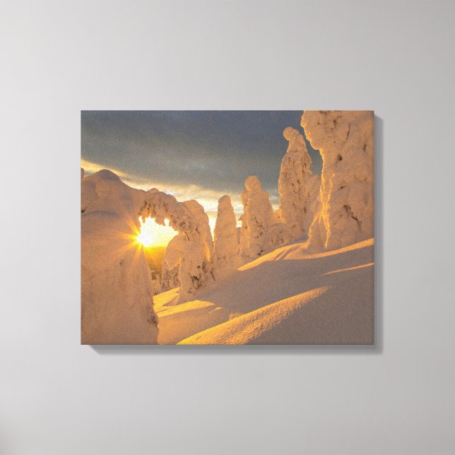 Impressão Em Tela Whitefish Range | Whitefish, Montana (Frente)