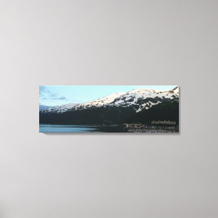 Impressão Em Tela Whittier no cênico de Dusk no Alasca, fotografia