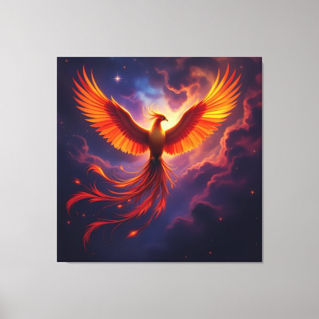 Impressão Em Tela Wiedergeburt des Phönix   (Frente)