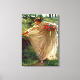 Impressão Em Tela Wild Blossoms (por Edward Poynter)