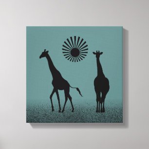 Impressão Em Tela Wild Design Art