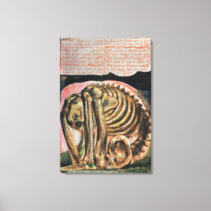 Impressão Em Tela William Blake   a criação de Urizen no material