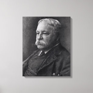 Impressão Em Tela William D. Howells da literatura