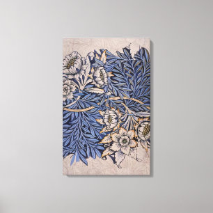 Impressão Em Tela William Morris - DESIGN PARA TULIP E WILLOW INDIG